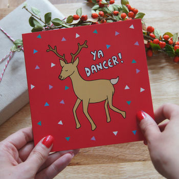 Christmas Reindeer Card, 3 of 5