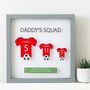 Personalised Family Sports T Shirt Frame, thumbnail 7 of 8