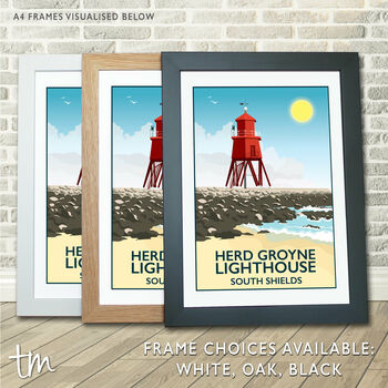 The Groyne, South Shields, North East England Print, 2 of 5