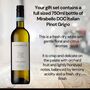 Vino Coco Personalised Mother's Day White Wine And Truffles Gift Set, thumbnail 2 of 9
