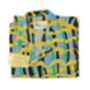 Organic Cotton Can Nara Blue Yellow Unisex Pyjama, thumbnail 3 of 8