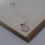 Compass With Lapis Lazuli Bracelet In Silver Or Gold, thumbnail 4 of 7