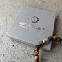 Men's Newcastle United Football Fan Tiger's Eye Bracelet, thumbnail 4 of 6