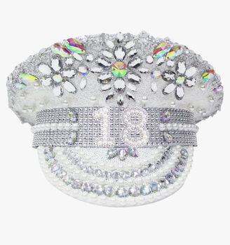 Birthday Pearl Hat 21 18 30 40 50 60 70, 3 of 7
