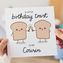 A Little Birthday Toast To My Cousin Card, thumbnail 3 of 3