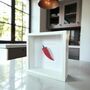 Ceramic Wall Art: Red Chilli, thumbnail 5 of 6