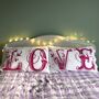 'Love' Pillowcase Set, thumbnail 1 of 4