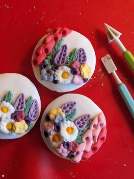 Personalised Wild Flower Biscuit Gift Box And Wild Flower Greetings Card, 4 of 8