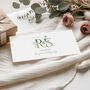 Monogramed Money Wallet For Wedding Gift, thumbnail 1 of 4