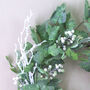 Faux Snowberry And Frosted Ivy Christmas Wreath, thumbnail 2 of 3