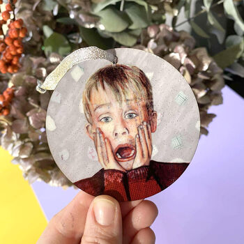 Home Alone Christmas Bauble, Funny Kevin Decoration, 7 of 8