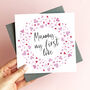 Personalised First Love Mummy Valentine's Card, thumbnail 1 of 4