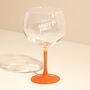 Personalised Name Aperitivo Spritz Balloon Glass, thumbnail 3 of 3