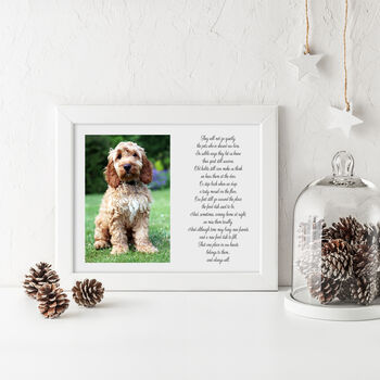 Pet Photo And Poem Print, 2 of 2