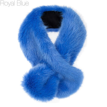 Tiptop Scarf. Luxury Faux Fur Made In England, 6 of 8