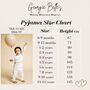 Girls Personalised Lilac Teddy Face Birthday Pyjamas, thumbnail 4 of 11