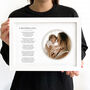 Use Your Own Family Photos And Words Personalised Handmade Print, thumbnail 4 of 6