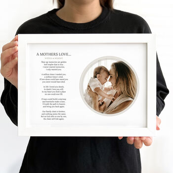 Use Your Own Family Photos And Words Personalised Handmade Print, 4 of 6