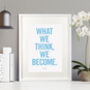 Favourite Saying Personalised Poster, thumbnail 8 of 11