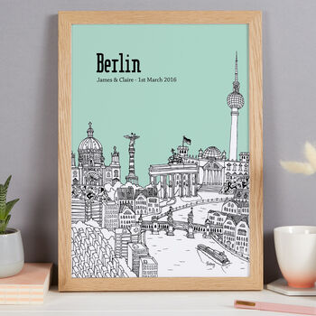 Personalised Berlin Print, 7 of 10