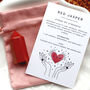 Red Jasper Tumbled Crystal Stone Grounding Confidence, thumbnail 2 of 9