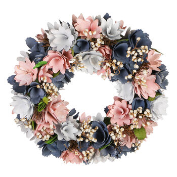 Luxury Floral Winter Wreath, 2 of 6