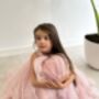Mia In Dusty Rose ~ Party Or Flower Girl Dress, thumbnail 6 of 7