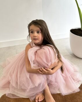 Mia In Dusty Rose ~ Party Or Flower Girl Dress, 6 of 7