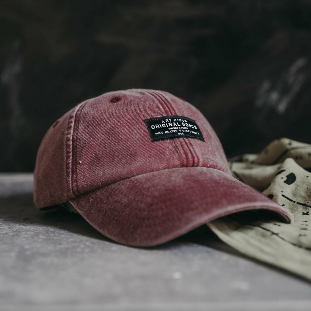 Washed Pink 'The Wanderer' Cotton Cap, 1 of 6