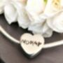 Engraved Photo Or Handwriting Charm. Fits Pandora Bracelets, thumbnail 1 of 6