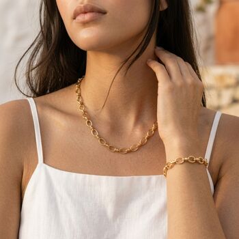 Oval Link Chain Bracelet, 4 of 12