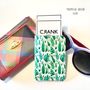 Personalised Tropical Flamingo Palm Card Holder Travel, thumbnail 3 of 4