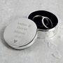Personalised Wedding Ring Box Keepsake, thumbnail 9 of 9