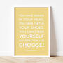 Dr Seuss 'You Have Brains' Quote Print, thumbnail 8 of 12
