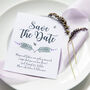 10 Save The Date Lavender Seed Packets, thumbnail 1 of 6