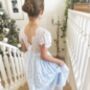 Aluna In Baby Blue ~ Flower Girl /Party Dress, thumbnail 2 of 7