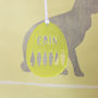 Personalised Easter Carrot Hanging Decoration, thumbnail 3 of 3