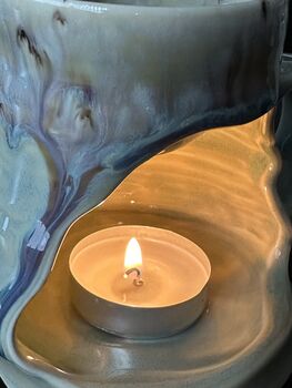 Handmade Porcelain Oil Burner/Wax Melt Burner, 6 of 6