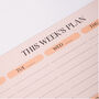 A4 Weekly Planner Pad | Bold Block, thumbnail 3 of 6