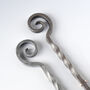 Personalised Fathers Day Gift Hand Forged Iron Poker. Choice Of Three Designs, thumbnail 6 of 12