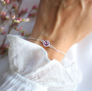 30th Birthday Birthstone Bracelet – Personalised Gift For Her, 2 of 6