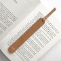 Leather Bookmark With A Heart Symbol, thumbnail 4 of 5