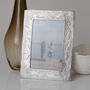 Waves Cast Pewter Photo Frame, thumbnail 1 of 8
