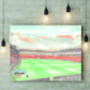 Blackpool Fc Inside Bloomfield Road Stadium Canvas, thumbnail 1 of 6