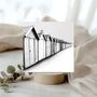 Beach Huts Seaside Greeting Card, thumbnail 1 of 5