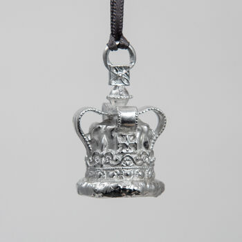 Crown Pewter Christmas Decoration, 2 of 2