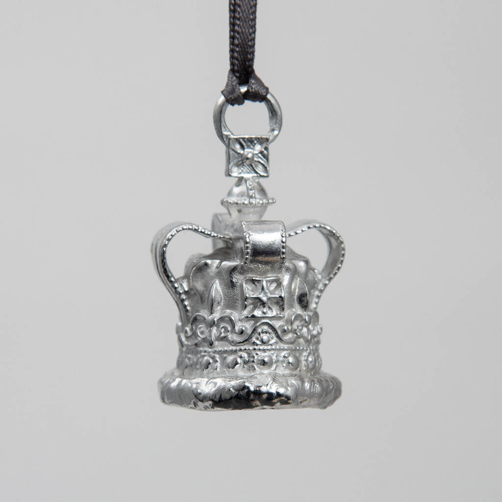 Crown Pewter Christmas Decoration By Lancaster & Gibbings
