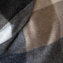 Luxury Alpaca Check And Plain 60cm Wide Scarves, thumbnail 4 of 12