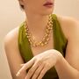 Statement Bead Layered Bubble Necklace, thumbnail 4 of 6