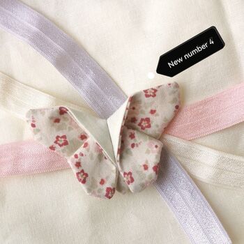 Baby Bow Butterfly Headband, Gift For Baby Girl, 2 of 12